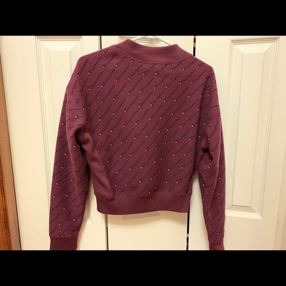 Like New Champion Women Print Sweatershirt - Picture 2 of 8